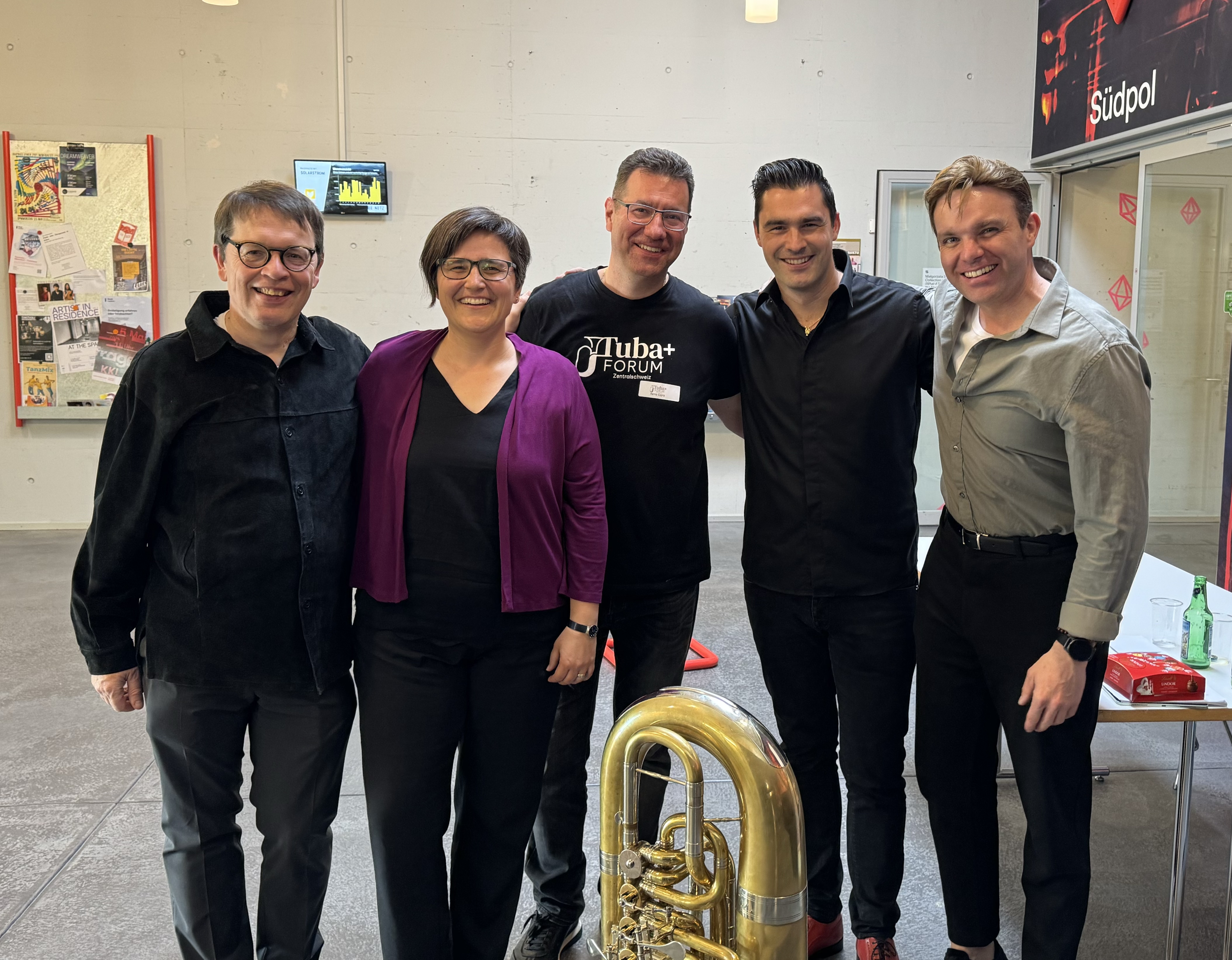 André_Ducommun__Monika_Zuber__Remo_Capra__Fabian_Bloch__Florian_Hatzelmann_v.l.n.r