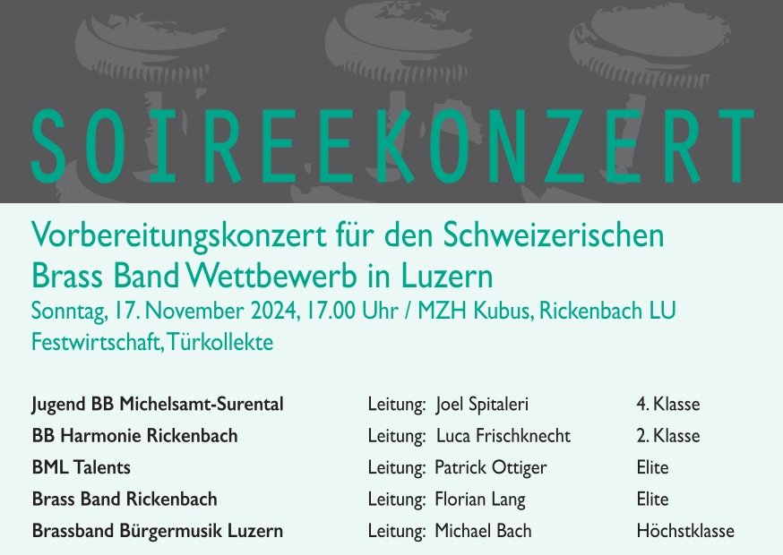 Soirée-Konzert in Rickenbach LU